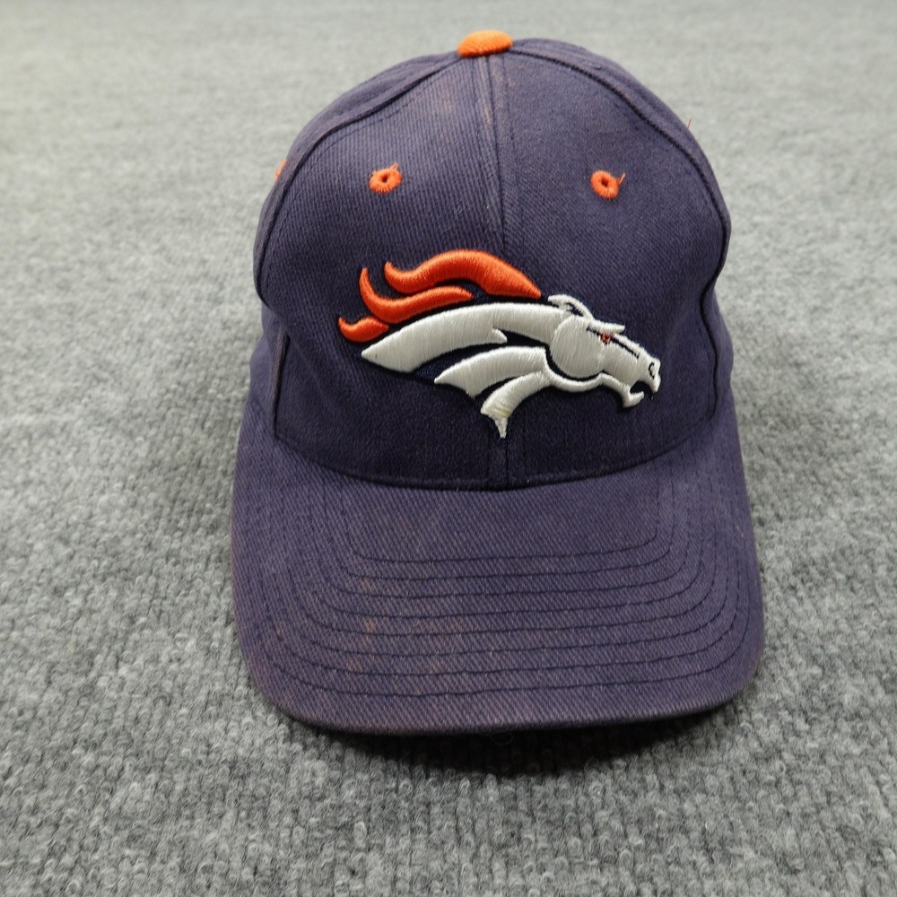 Vintage Denver Broncos Hat Cap Snap Back NFL Football Mens Logo Athletic 90s